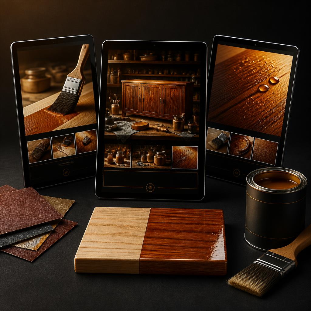 Mockup de Pack Profesional de Acabados y Terminaciones